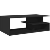  Stolić za kavu crni 102 x 55 x 35 od konstruiranog drva | shoptok.hr
