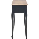 Konzolni toaletni stolić s 3 ladice crni | shoptok.hr