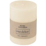 Eco candles by Ego dekor Kremno bela sveča Friendly, čas gorenja 37 h | Shoptok.si