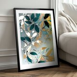  Zidni poster sa ekstra efektom - nordijska flora Cene