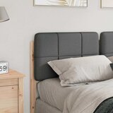  Tapecirani uzglavlje s uzglavljem Smeđa i svijetlosiva 140 cm | Eponuda.com