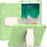 NIKCORP Ovitek za iPad 6 / Air 2 9.7" oklepen s stojalom, robustna troslojna zaščita proti udarcem, silikon in plastika, zelen, (5000138918) | Shoptok.si