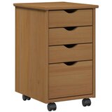  Gležnji kabinet s kolesom MOSS Medeno Rjava 34 x 39 x 56 cm, (5000232342) | Shoptok.si