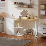  Kutni radni stol u obliku slova L s ormarićima 150x40x75 cm bijela | shoptok.hr