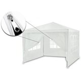 Bijeli vrtni paviljon 3x3m 4936 | shoptok.hr