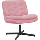  Stolac za opuštanje s rotacijom Ružičasta 63 x 75 x 76 cm | shoptok.hr