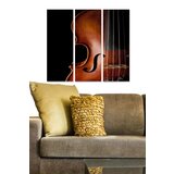 Wallity MDF152661401 multicolor decorative mdf painting (3 pieces)