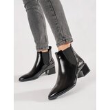 Shelvt Women's black Chelsea boots with an almond toe | Shoptok.si