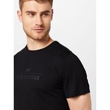 4f Tehnička sportska majica crna / srebro | shoptok.hr