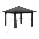 Gazebo bez bočne strane Svjetlosiva i antracit | shoptok.hr