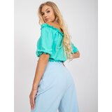 RUE PARIS Pants-TO-SP-18155.21P-light blue | Shoptok.si