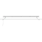  Povlačivi tende Plava 400 x 200 cm tkanina | shoptok.hr