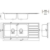  Kuhinjski sudoper BL 822 | shoptok.hr