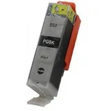 Canon PGI-550BK XL , kompatibilna črna kartuša s čipom , 23ml