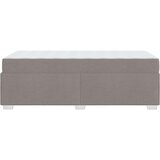vidaXL Krevetna konstrukcija Sivo-smeđa 100 x 200 cm tkanina | shoptok.hr