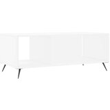  Stolić za kavu bijeli 102 x 50 x 40 cm od konstruiranog drva | shoptok.hr