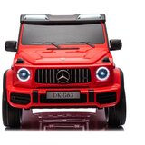  Licencirani auto na akumulator Mercedes G63 XXL 4x4 - dvosjed - crveni | shoptok.hr