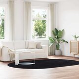  Čupavi tepih s visokim vlaknima NAVARRA crni 300x200 cm | shoptok.hr