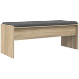  Klupa za hodnik s jastukom Sonoma hrast 103 x 38 x 40 cm | shoptok.hr