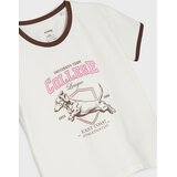 Sinsay Pamučna dvodijelna pidžama slim fit s college motivom | shoptok.hr