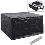 vidaXL Pokrivalo za vrtno pohištvo z 8 obročki 172x113x73 cm Cene