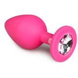 EasyToys - Anal Collection Analni čep Easytoys Diamond Medium roza | Shoptok.si