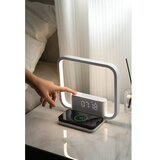  Immax 08994L - LED prigušiva stona lampa sa budilnikom i punjenjem 18W/230V bela | Eponuda.com