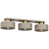  plafonsko svetlo marti 3xE27/15W/230V bež/zlatno | Eponuda.com