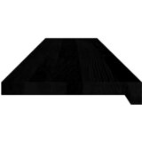  Gazišta stepenice 4 kom tamnosmeđi 110x30x2 cm masivna hrast | shoptok.hr