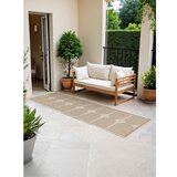 NORTHRUGS Bež-slonokoščen zunanji in notranji tekač 80x250 cm Duet Bowen – | Shoptok.si