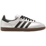 Adidas Nizke superge Samba OG Silver Metallic Black Gum (Women's) Srebrna Cene