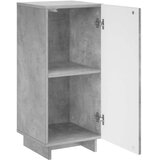  Komoda Betonska siva 33 5 x 34 5 x 75 cm Konstruirano drvo - Betonska siva | shoptok.hr