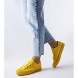 Gemre Yellow Sneakers Made of Woven Fabric Thibodeau | Shoptok.si