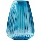 Bitz Vaza iz modrega stekla Kusintha, višina 22 cm