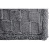 Tiseco Home Studio Siva odeja iz mikropliša 150x200 cm Rava – | Shoptok.si