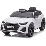  Licencirani auto na akumulator Audi RS6 - bijeli | shoptok.hr