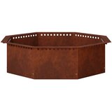  Prsten za vatru Rđa 80 x 80 x 25 cm Otporni čelik | shoptok.hr