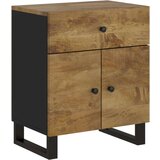  Noćni ormarić 50x33x60 masivno drvo bagrema i konstruirano drvo | shoptok.hr