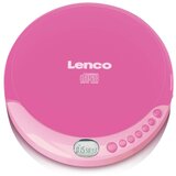 Oem Lenco, Prenosni predvajalnik CD-R/RW s funkcijo polnjenja, Roza, (5000250465) | Shoptok.si