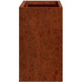  Zidne sadilice 2 kom boja hrđe od čelika COR-TEN 53x10x17 cm | Eponuda.com
