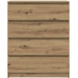 vidaXL Komoda artisan hrast 80x35x99 cm inženirski les | Shoptok.si