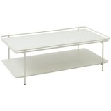 Unique Furniture Svetlo siva kovinska klubska mizica 55x110 cm Yuba – | Shoptok.si