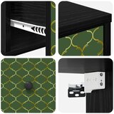  Wall-mounted noćni ormarić GELEEN Crni hrast 36 x 33 x 25 cm | shoptok.hr
