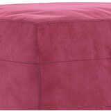  3-dijelni set sofa s jastucima crvena boja vina baršunasti | shoptok.hr