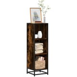 vidaXL Ormarić za knjige boja dimljenog hrasta 33,5x33x107,5 cm drveni | shoptok.hr