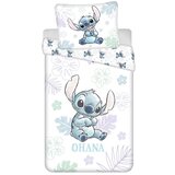 Jerry Fabrics Bijela pamučna dječja posteljina za krevet za jednu osobu 140x200 cm Lilo and Stitch "Ohana White" – Cijene