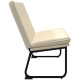  Klupa krem 100 x 75 x 76 cm od tkanine | shoptok.hr