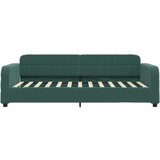  Dnevni krevet tamnozeleni 100 x 200 cm baršunasti | shoptok.hr