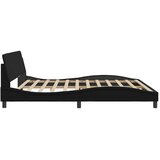  Okvir za krevet Dover crni 200x200 cm od umjetne kože | Eponuda.com