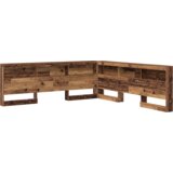  Skladišno uzglavlje Staro drvo 200 cm Konstruirano drvo | shoptok.hr